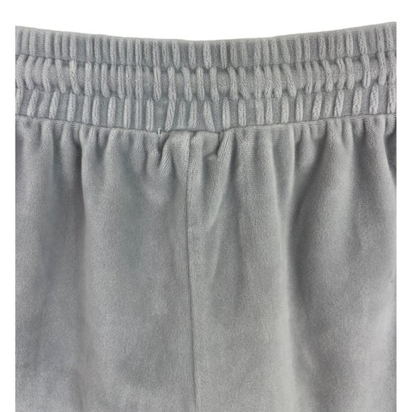 Rue 21 Womens Size Medium Gray Velour Velvety Drawstring Shorts - Picture 5 of 9